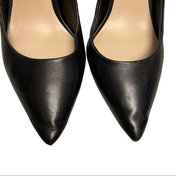 Aldo Black Leather Pointy Toe Pumps High Heels
Black 7.5 - Picture 8 of 13